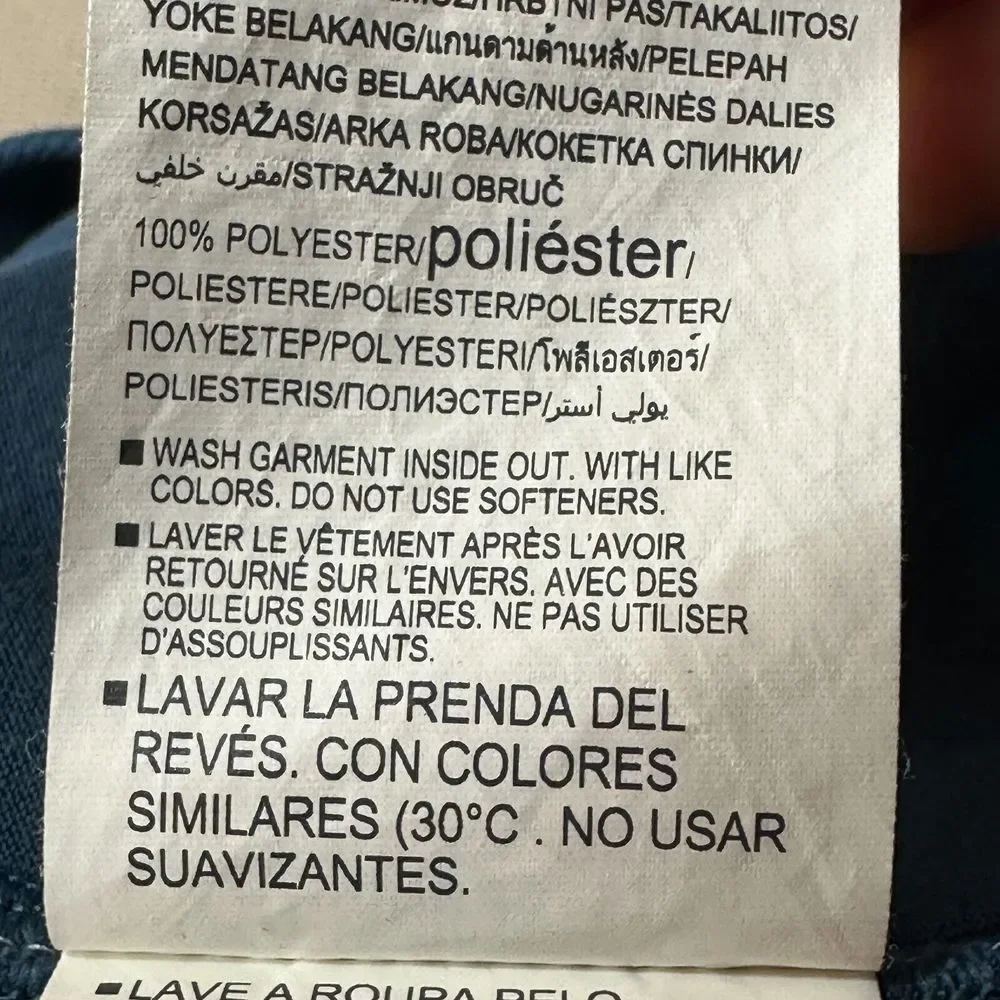 Under Armour Sweatshirt Womens L Turquoise Blue Hi Low Hem Crew Neck Side Pocket - Picture 8 of 9